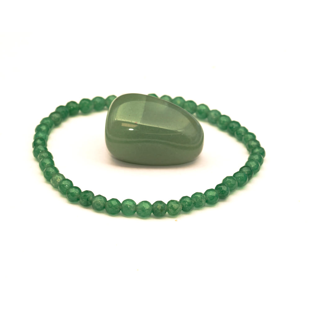 دستبند سنگ دلربا سبز
